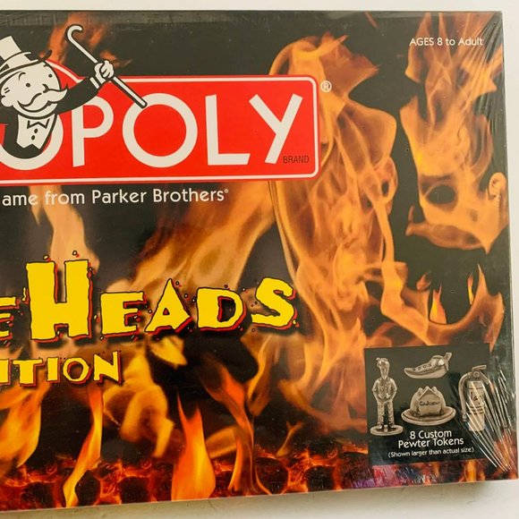 Vintage Monopoly Chile Heads Edition Board Game Hasbro USAopoly New Sealed - Picture 3 of 7